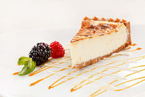 tarta de queso de moras